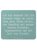 Mr. & Mrs. Panda Maus-Pad Spruch Dankbarkeit für kleine Dinge mi... in Meeresbrise