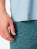 Schiesser Pyjama Casual Essentials in hellblau