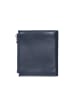 Margelisch Echtleder Mini-Geldbörse noonyu slim boy in navy - sky blue