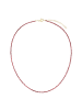 Noelani Halskette Edelstahl, IP gold, Plastik in Gold
