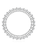Glanzstücke München Ring aus Sterling Silber mit Zirkonia in silber