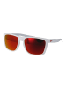 Nike Unisex Sonnenbrille Quadratisch Weiß