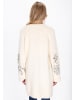 usha FESTIVAL Women Cardigan in light beige melange