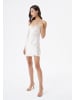 Aiki Keylook Minikleid Nightshift in Champagne