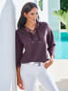 Heine Sweatshirt in aubergine