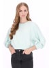 DreiMaster Women Sweatshirt in mint blue
