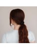 Claide Scrunchie Black Silk Bundle (3er-Pack)  in  Schwarz