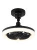Globo lighting Deckenventilator "LIDEA" in black