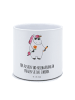 Mr. & Mrs. Panda XL Blumentopf Einhorn Woodstock mit Spruch in Weiß