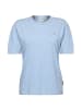naketano T-Shirt New T-Shirt Amazing Blue Melange