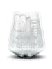 Mr. & Mrs. Panda Tumbler Glas Toast Marmelade mit Spruch in Transparent