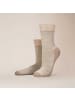 Kunert Socken Warm Up wärmend in Beige-mel.