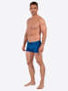 HOM Badeshorts Swim Shorts Panarea in blue print