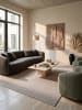 KADIMA DESIGN Kurzflorteppich Uni pflegeleicht Wohnzimmer Schlafzimmer Modern in Beige