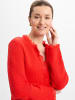 Marie Lund Strickjacke in rot - 0002