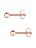 Glanzstücke München Ohrstecker Sterling Silber in roségold