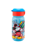 Disney Mickey Mouse Trinkflasche 510ml Kinderflasche mit Trinkhalm & Deckel
