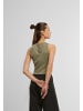 Urban Classics Urban Classics Ladies Jersey Vest in paleolive