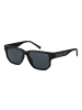Timberland Unisex Sonnenbrille Rechtwinklig Schwarz