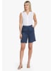 NYDJ Shorts Relaxed Short in Oxford Navy