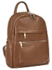 Samantha Look Rucksack echt Leder in cognac