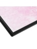 Mr. & Mrs. Panda Schreibtischunterlage Flamingo Stolz mit Spruch in Aquarell Pink