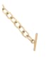 faina Women Cable Chain Link Bracelet in Gold