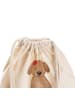 Mr. & Mrs. Panda Sportbeutel Hund Dame mit Spruch in Creme