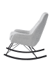 home24 Schaukelstuhl Arshat in Hellgrau