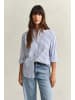 Gant Bluse in blau weiß