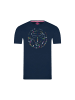 BIDI BADU Baszon Lifestyle Tee - dark blue/ mixed in dunkelblau/mehrfarbig