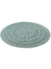 Pergamon In- und Outdoor Teppich Newport Mandala Rund in Groen