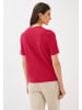Cecil 'Bouclé Slub Shirt' Rot