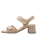 Tamaris WIDE FIT Sandalette in BEIGE SUEDE