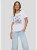 Rabe T-Shirt in Weiß