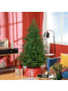 HOMCOM Weihnachtsbaum-95L x 95B x 150H cm-Grün