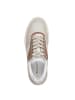 Tamaris Plateau Schnürschuhe in Beige