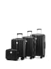 Wittchen SUITCASE SET WITH A COSMETIC BAG in Black