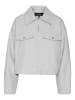 Vero Moda Jacke in Light Grey Melange