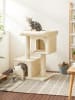 Feandrea Katzenbaum Clawfy in Beige - (B)40 x (H)84 x (T)60 cm