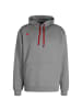 Wilson Hoodie Fundamentals Cotton in grau / rot