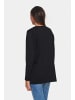 SAINT TROPEZ Strickjacke KilaSZ Gerade Passform in Black