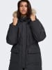 JDY Langer Parka in Black