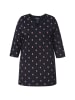 Ulla Popken Longshirt in schwarz