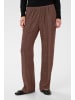 SAINT TROPEZ Casual Hose NoriaSZ Lockere Passform in Dark Oak