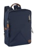 Camel Active AURUM Rucksack mit strukturiertem Gewebeband in Dunkelblau