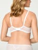 Nur Die  Bügelloser BH Lace in Weiß