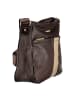 Laura Biagiotti Braun PVC Damen Handtasche