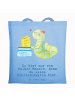Mr. & Mrs. Panda Tote Bag Bibliothekarin Herz mit Spruch in Sky Blue