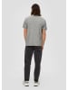 QS T-Shirt in 9400_grau meliert